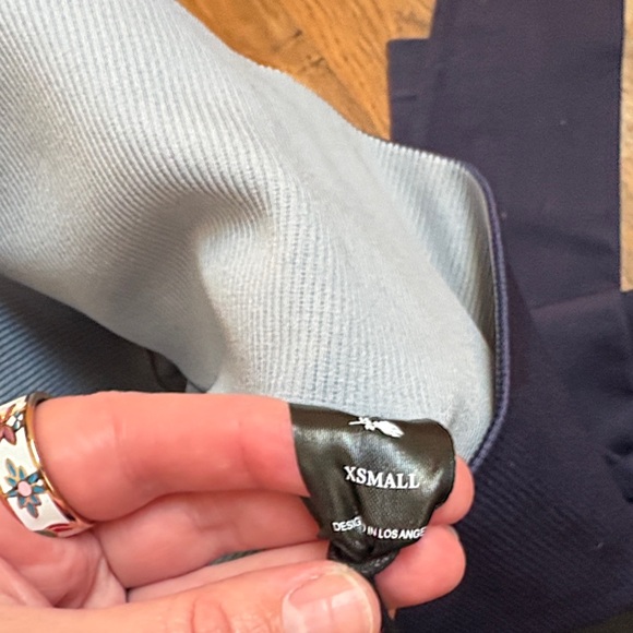 Civil Regime Navy Blue Leggings with scrunch butt - Picture 3 of 3